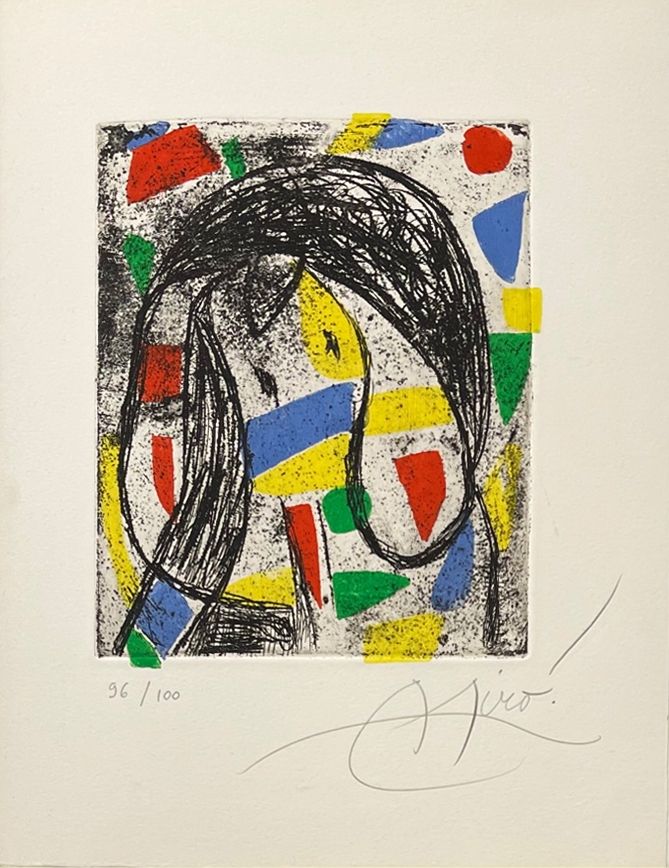 彫版 Miró - La révolte des caractères