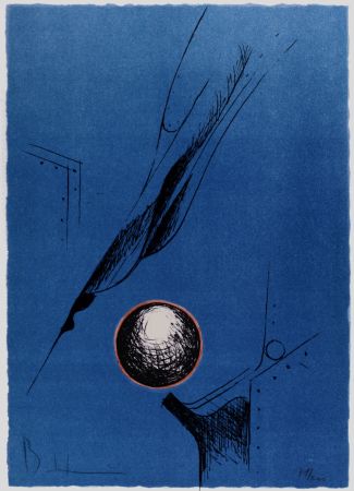 リトグラフ Heiliger - La Sphère, 1979 - Hand-signed