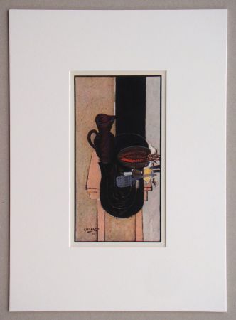 輪転グラビア印刷 Braque (After) - La table de cuisine, 1942