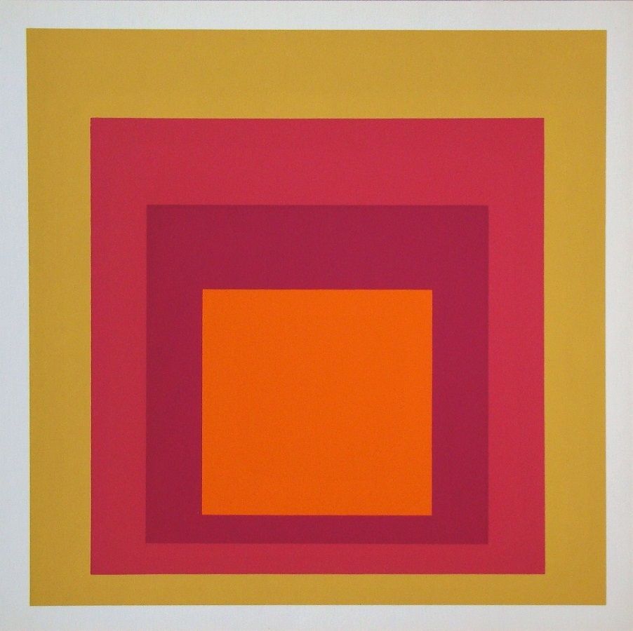 シルクスクリーン Albers - La Tehuana, 1951