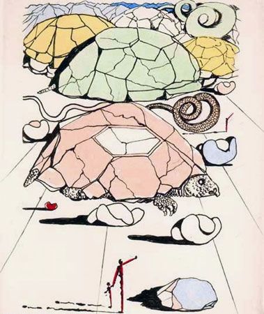 彫版 Dali - La Tortue (The Turtle)