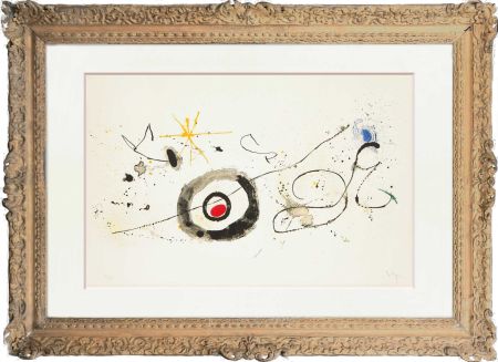 リトグラフ Miró - La traversée du miroir