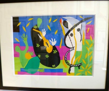リトグラフ Matisse - La tristesse du roi