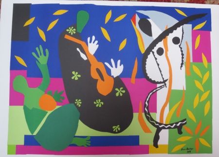リトグラフ Matisse - La tristesse du roi