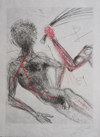 彫版 Dali - La Venus aux Fourrures Woman With Whip