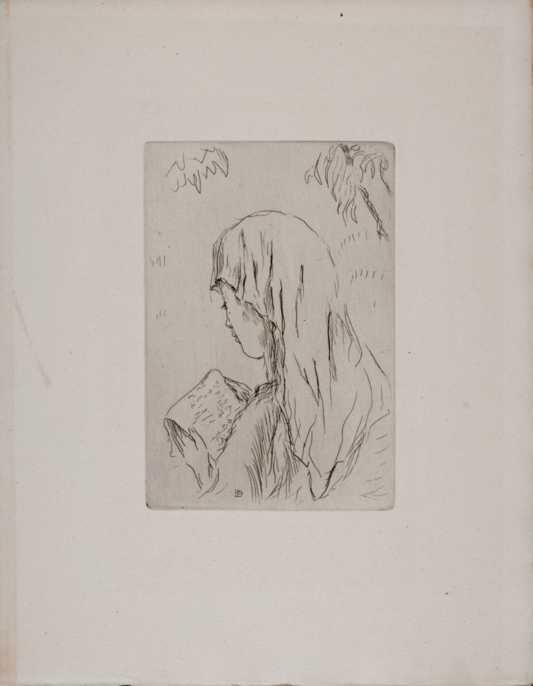 エッチング Bonnard - La Vie de Sainte Monique (A), 1930