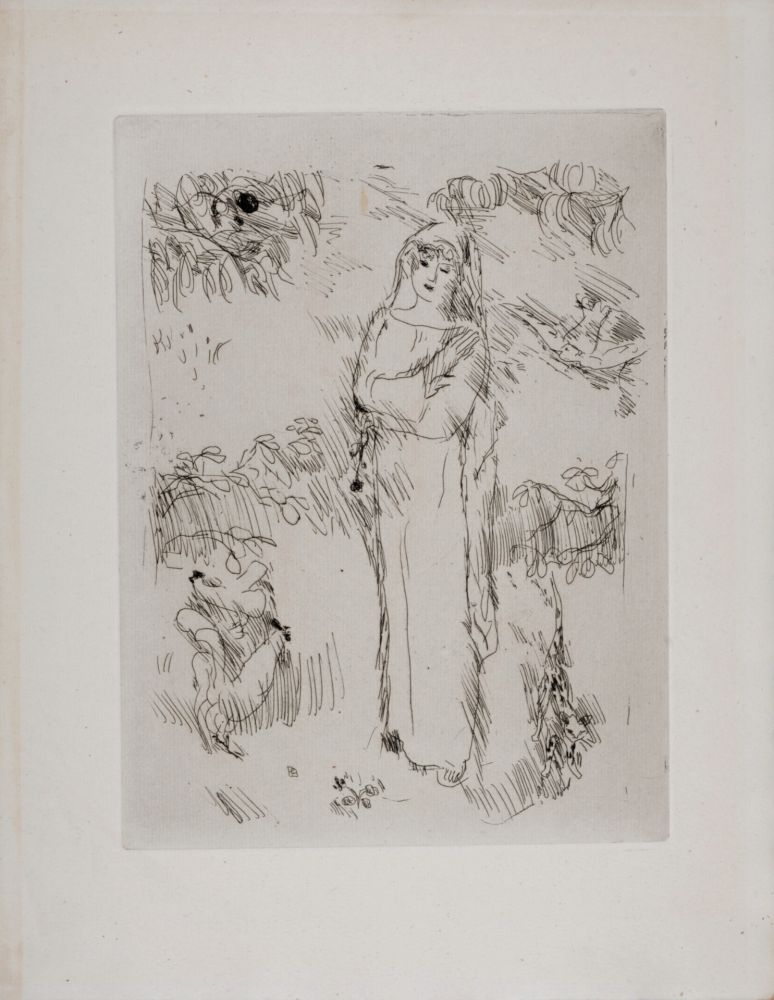 エッチング Bonnard - La Vie de Sainte Monique (H), 1930