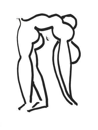 リトグラフ Matisse - L'Acrobate (The Acrobat)
