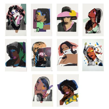 シルクスクリーン Warhol - Ladies And Gentlemen Complete Portfolio
