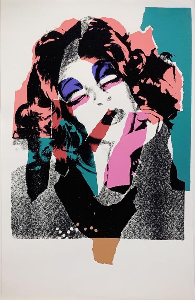 シルクスクリーン Warhol - Ladies and Gentlemen, II.128