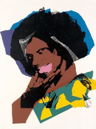 シルクスクリーン Warhol - Ladies and Gentlemen II.137