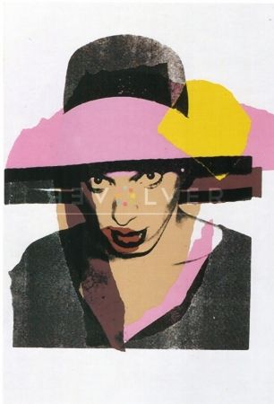 シルクスクリーン Warhol - Ladies and Gentlemen, Yellow (FS II.130) by Andy Warhol 