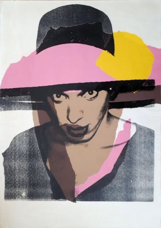 シルクスクリーン Warhol - Ladies & Gentlemen : The pink hat