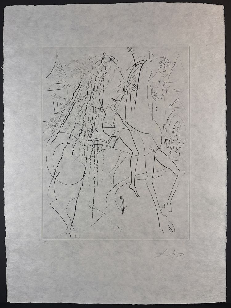 彫版 Dali - Lady Godiva