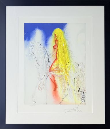 リトグラフ Dali - Lady Godiva