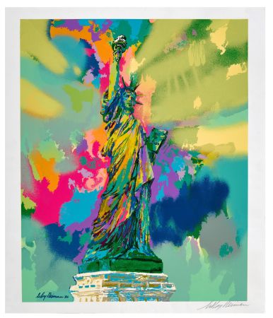 シルクスクリーン Neiman - Lady Liberty