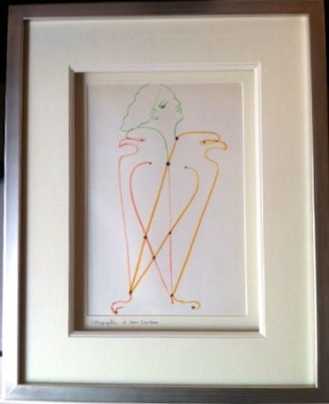 リトグラフ Cocteau - L'aigle a 2 têtes