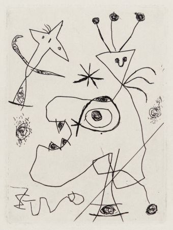 彫版 Miró - L'Aigrette
