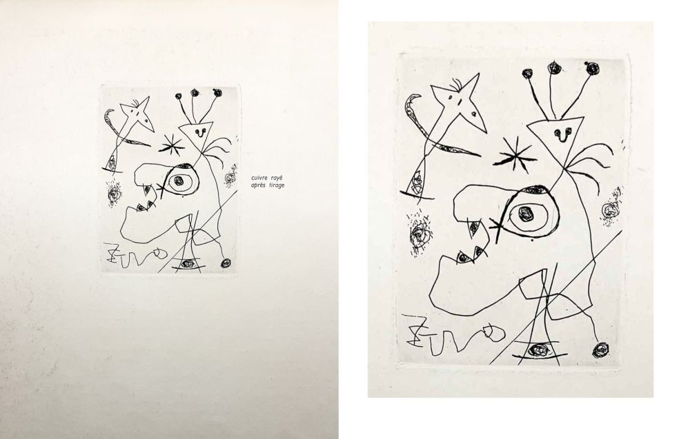 エッチング Miró - 