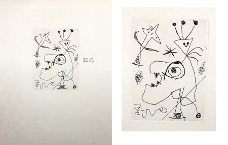 エッチング Miró - 