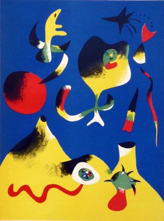 リトグラフ Miró - L’Air