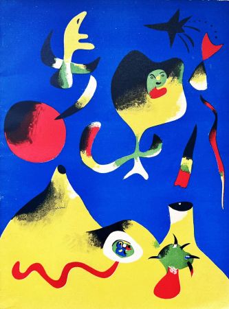 リトグラフ Miró - L'Air