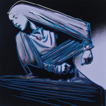 シルクスクリーン Warhol - Lamentation