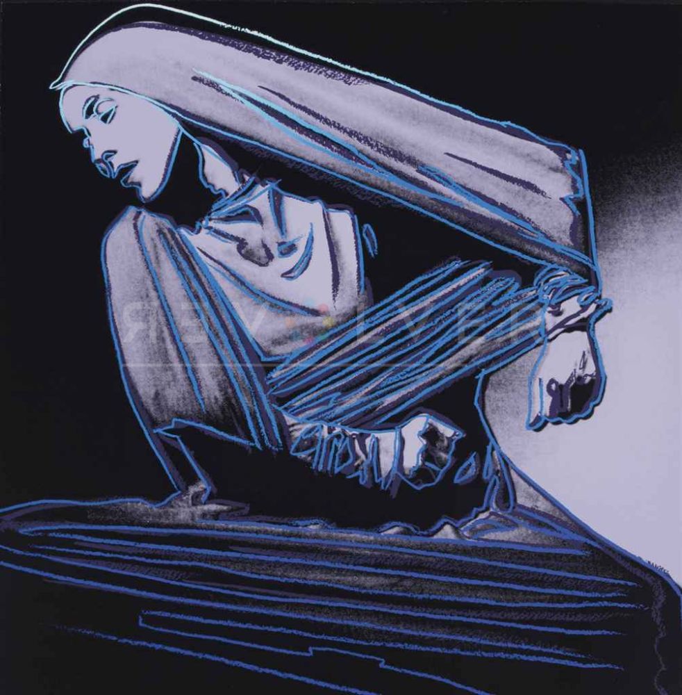 シルクスクリーン Warhol - Lamentation (FS II.388)