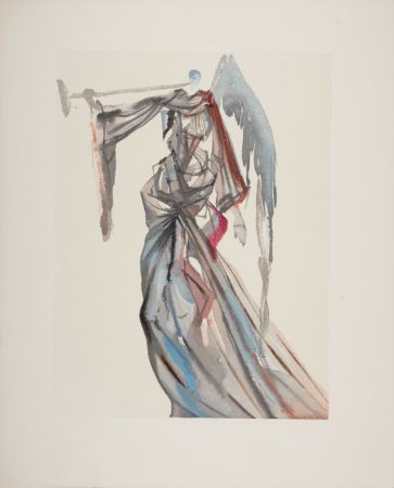 木版 Dali - L'Ange du Soleil, 1963