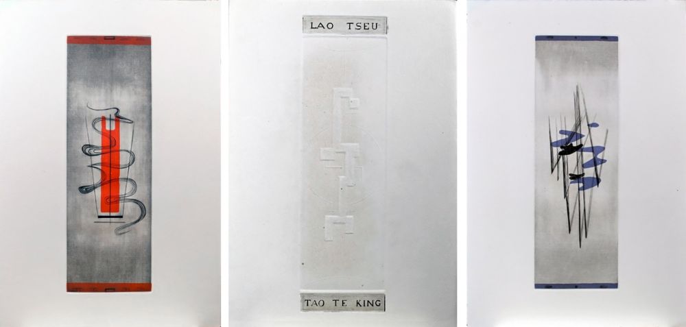 挿絵入り本 Springer - Lao-Tseu : Tao Te King : 17 burins en couleurs de F. Springer (1952)