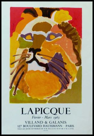 掲示 Lapicque - LAPICQUE GALERIE VILLAND GALANIS