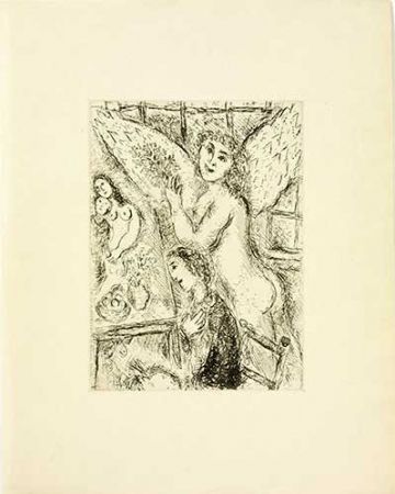 彫版 Chagall - L'apparition