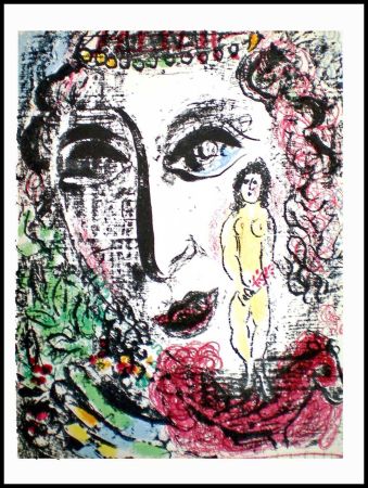 リトグラフ Chagall - L'APPARITION AU CIRQUE