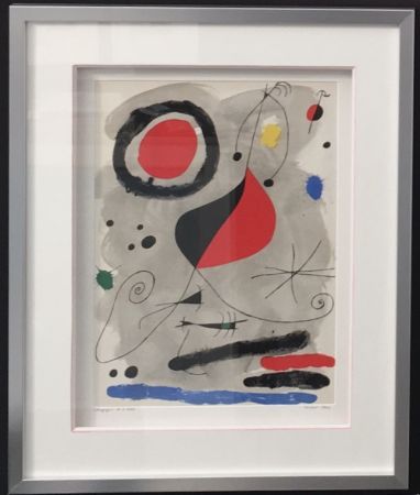 リトグラフ Miró - L’arc