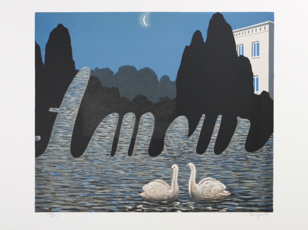 リトグラフ Magritte - L'Art de la Conversation