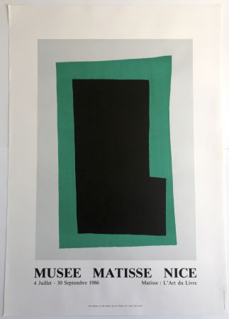 リトグラフ Matisse (After) - L'art du livre / Musée Matisse Nice