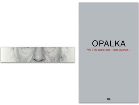 挿絵入り本 Opalka - L'art en écrit