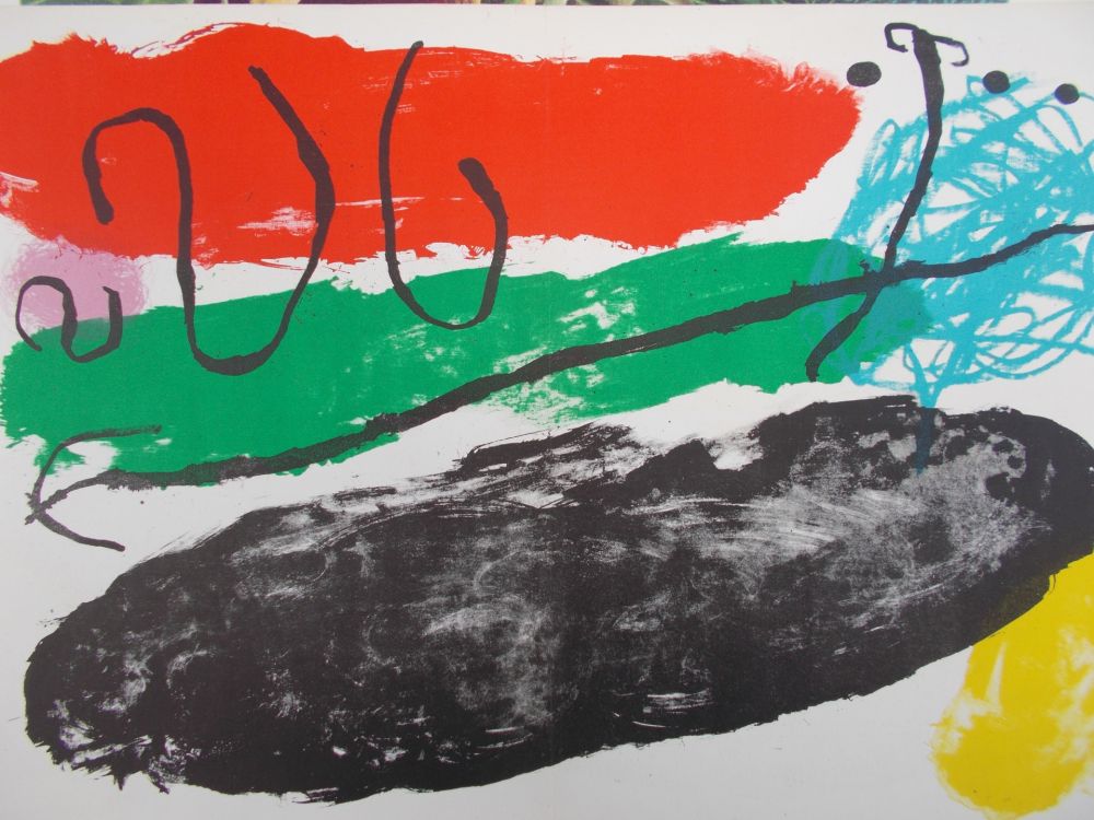 リトグラフ Miró - L'astre de Patagon
