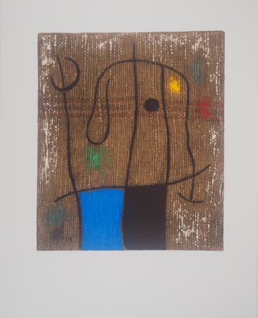 リトグラフ Miró - L'astrologue