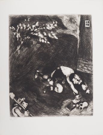 彫版 Chagall - L'avare qui a perdu son trésor