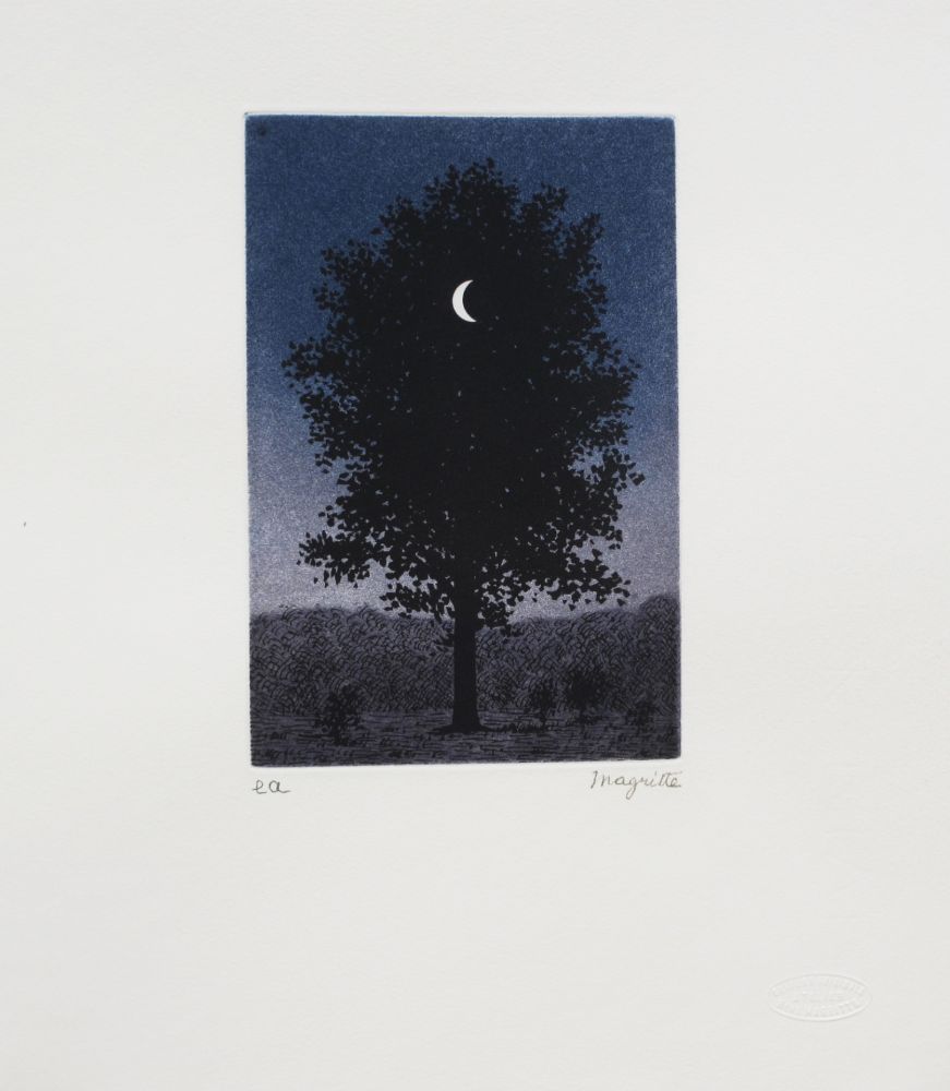 エッチングと　アクチアント Magritte - Le 16 septembre