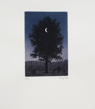 エッチングと　アクチアント Magritte - Le 16 septembre