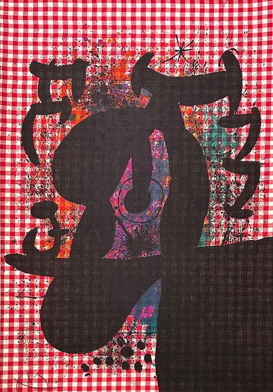 リトグラフ Miró - Le Bagnard