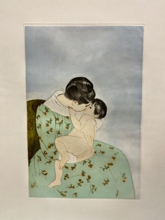 ポイントーセッシュ Cassatt - Le baiser maternel