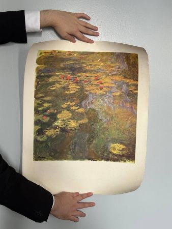 リトグラフ Monet - Le Bassin aux Nymphéas