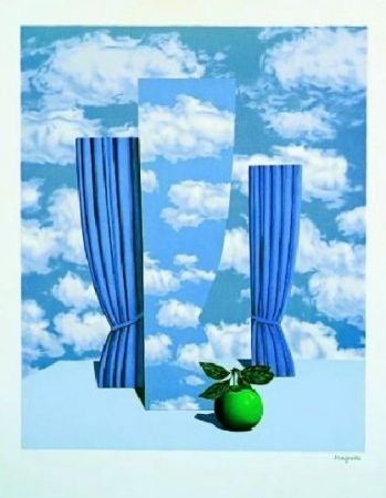 リトグラフ Magritte - Le beau monde, 1962