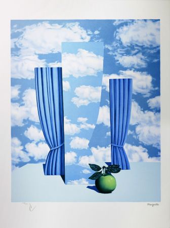 リトグラフ Magritte - Le Beau Monde (The Beautiful World)