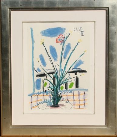 リトグラフ Picasso - Le Bouquet
