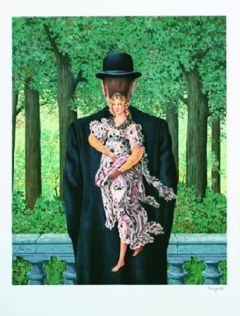 リトグラフ Magritte - Le bouquet tout fait, 1957