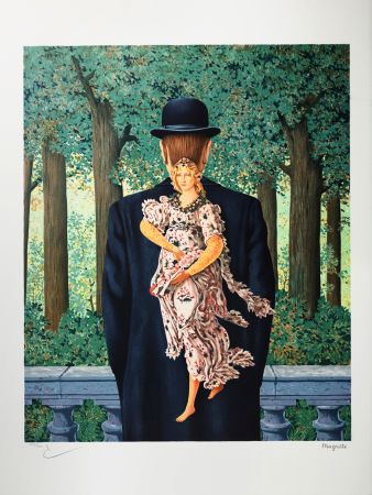 リトグラフ Magritte - Le Bouquet tout Fait (The Ready-Made Bouquet)